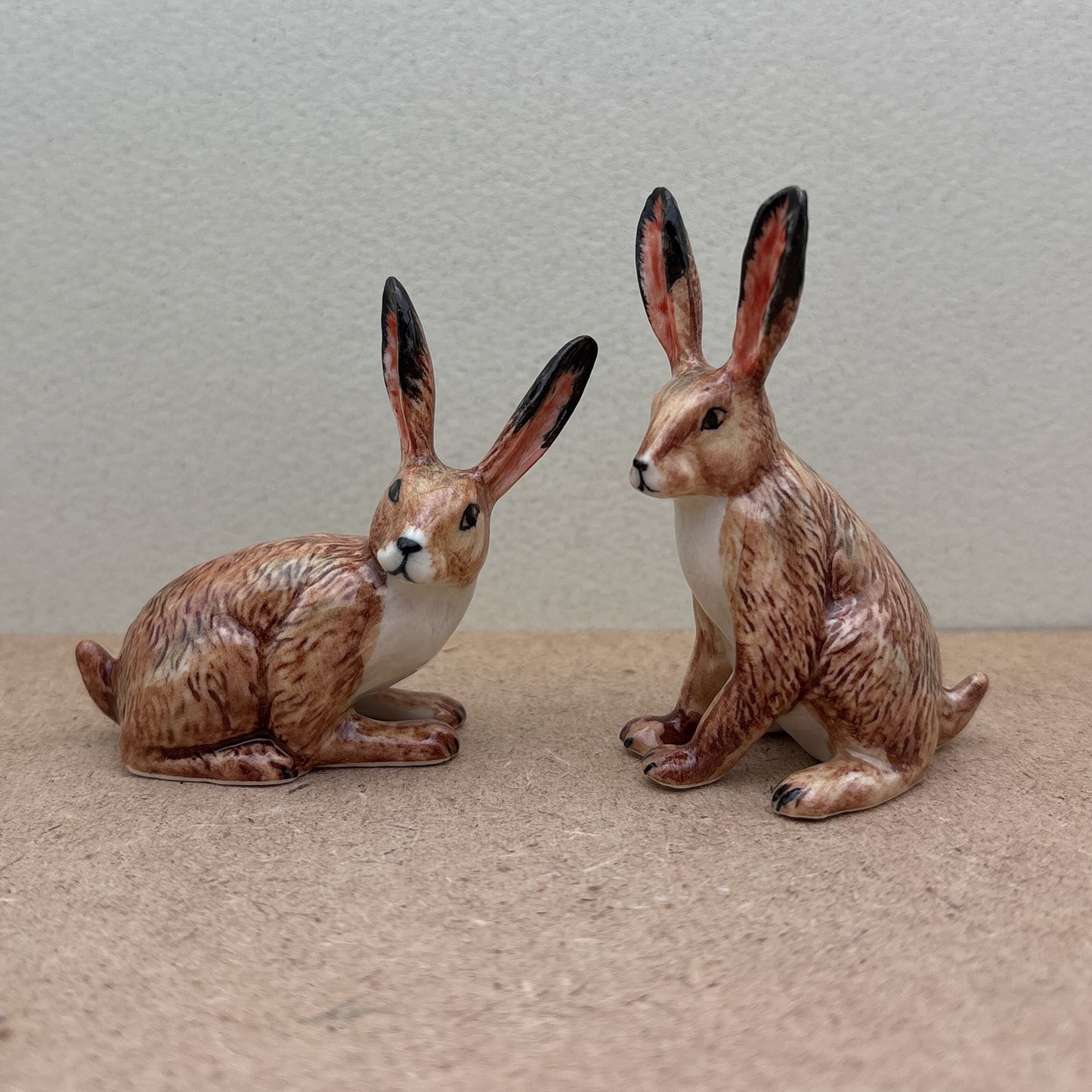 Set of 2 Hare Rabbits