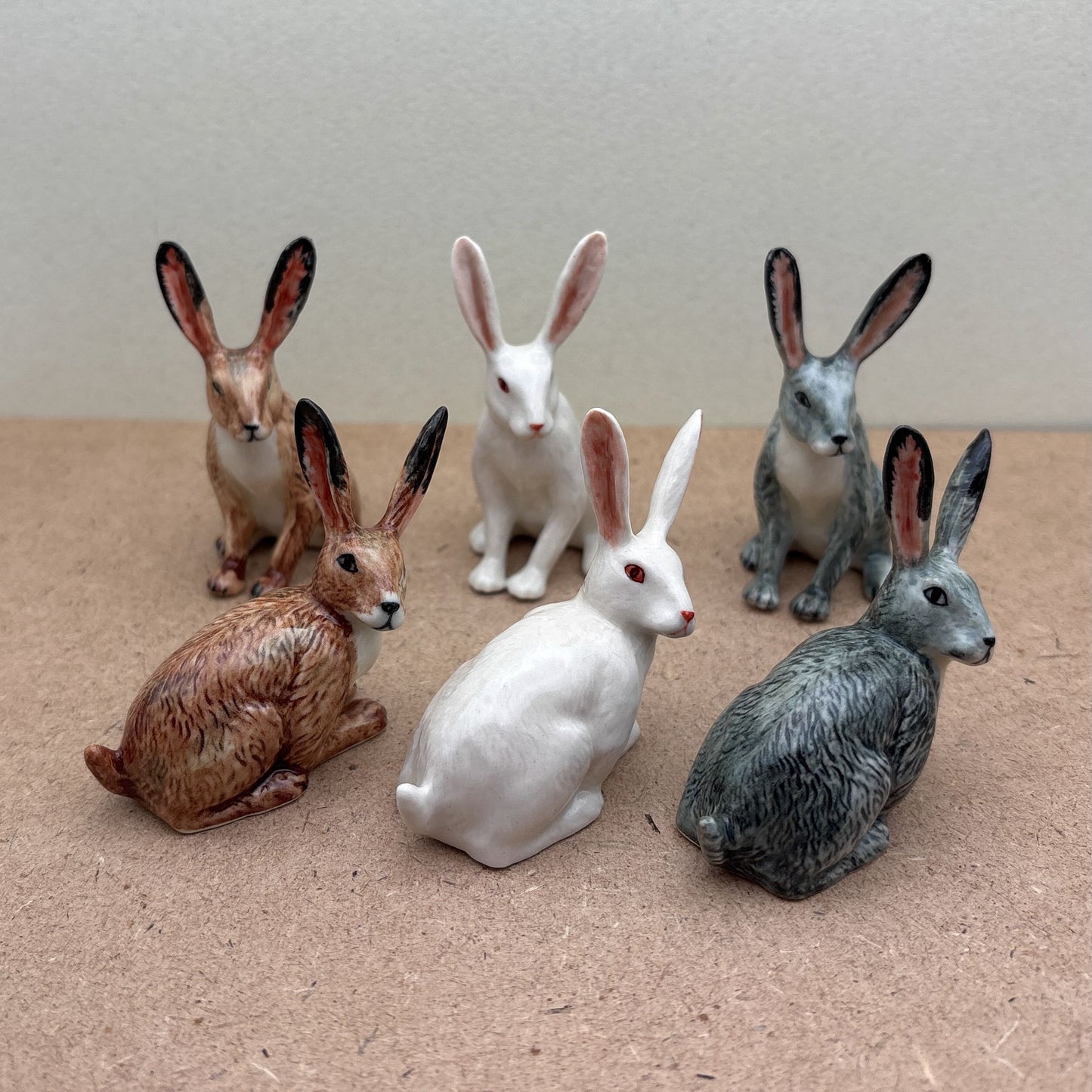 Set of 2 Hare Rabbits