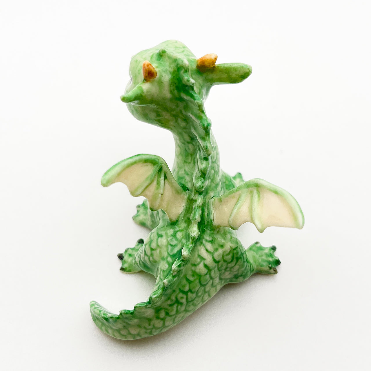 Dragon Figurines - Sapphire Scales, Mystic Jade, Celestial Azure
