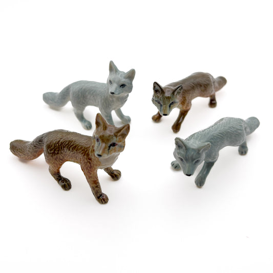 Set of 2 Foxes