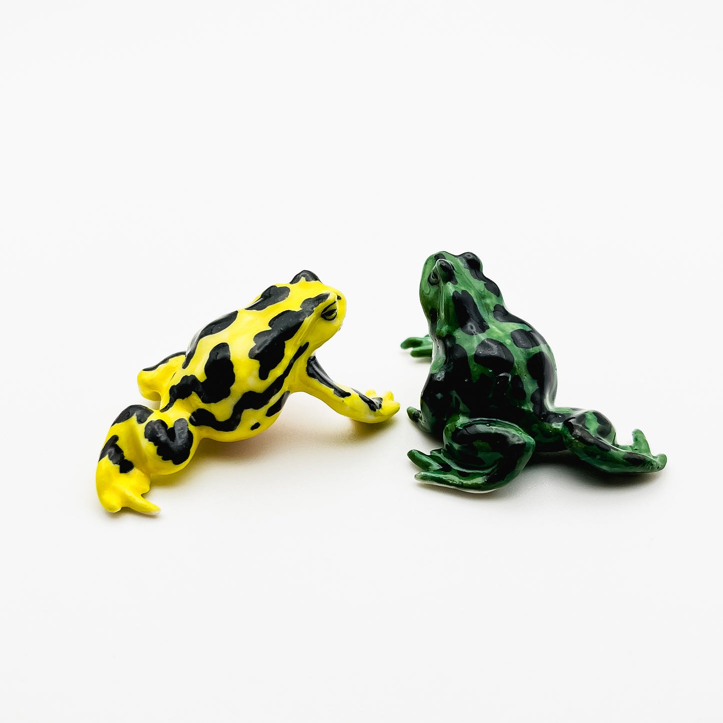Frog with Black Dots Pattern
