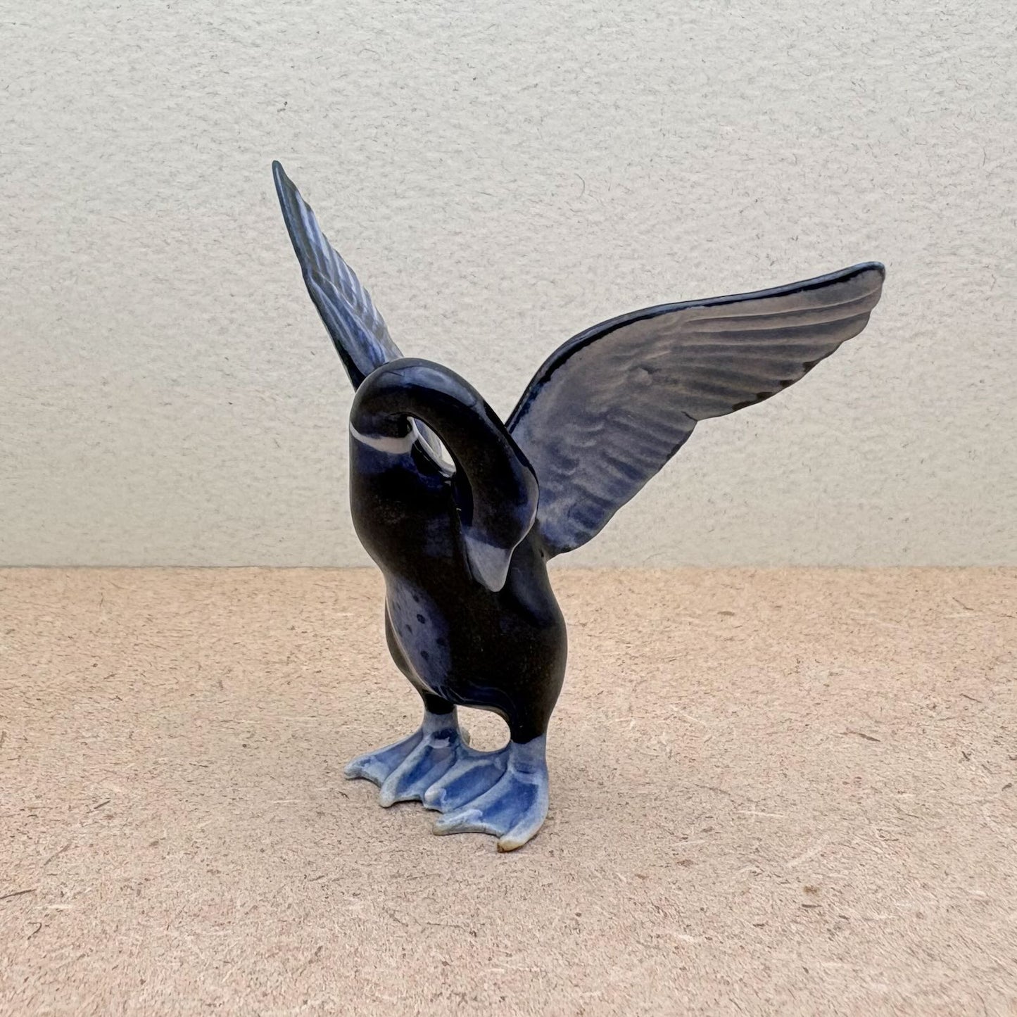 Set of 3 Mini Blue Ducks