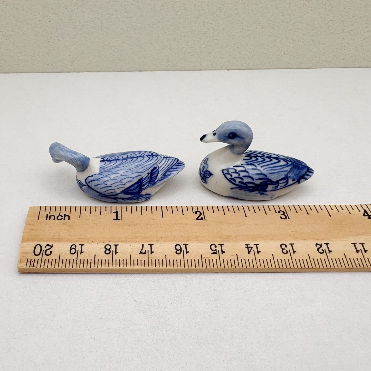 Blue & White Ducks Set