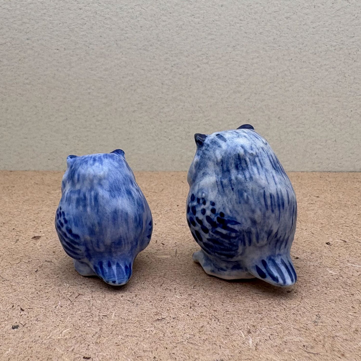Charming Blue Owl Set