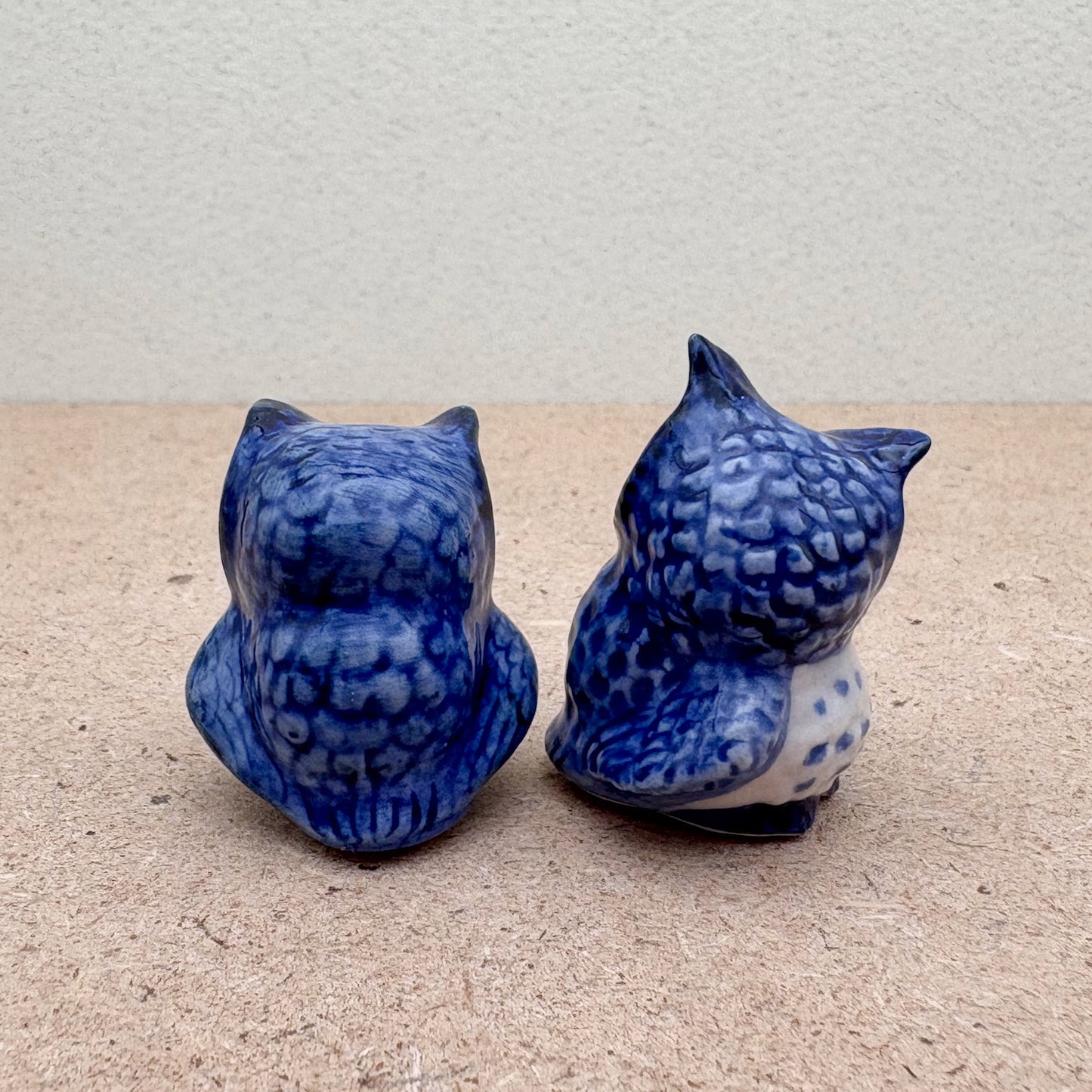 Blue & White Owl Set