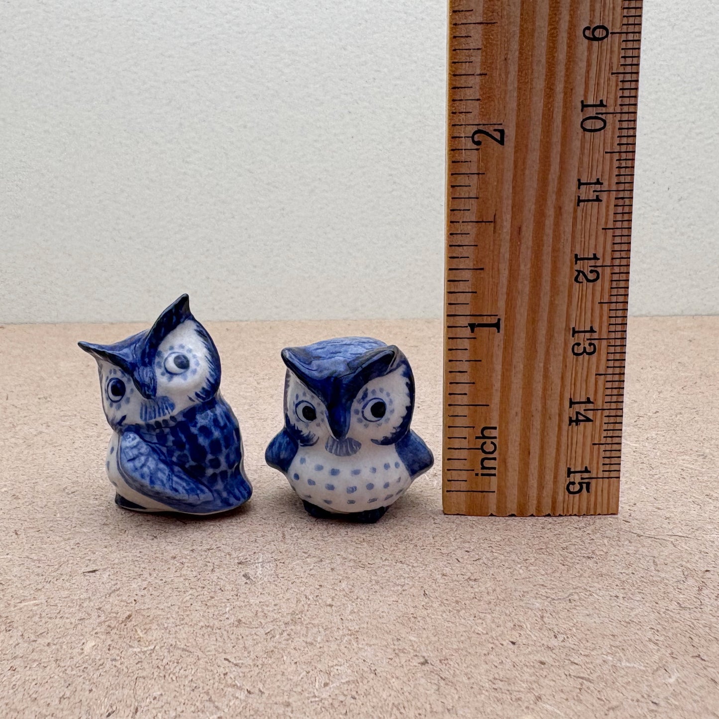 Blue & White Owl Set