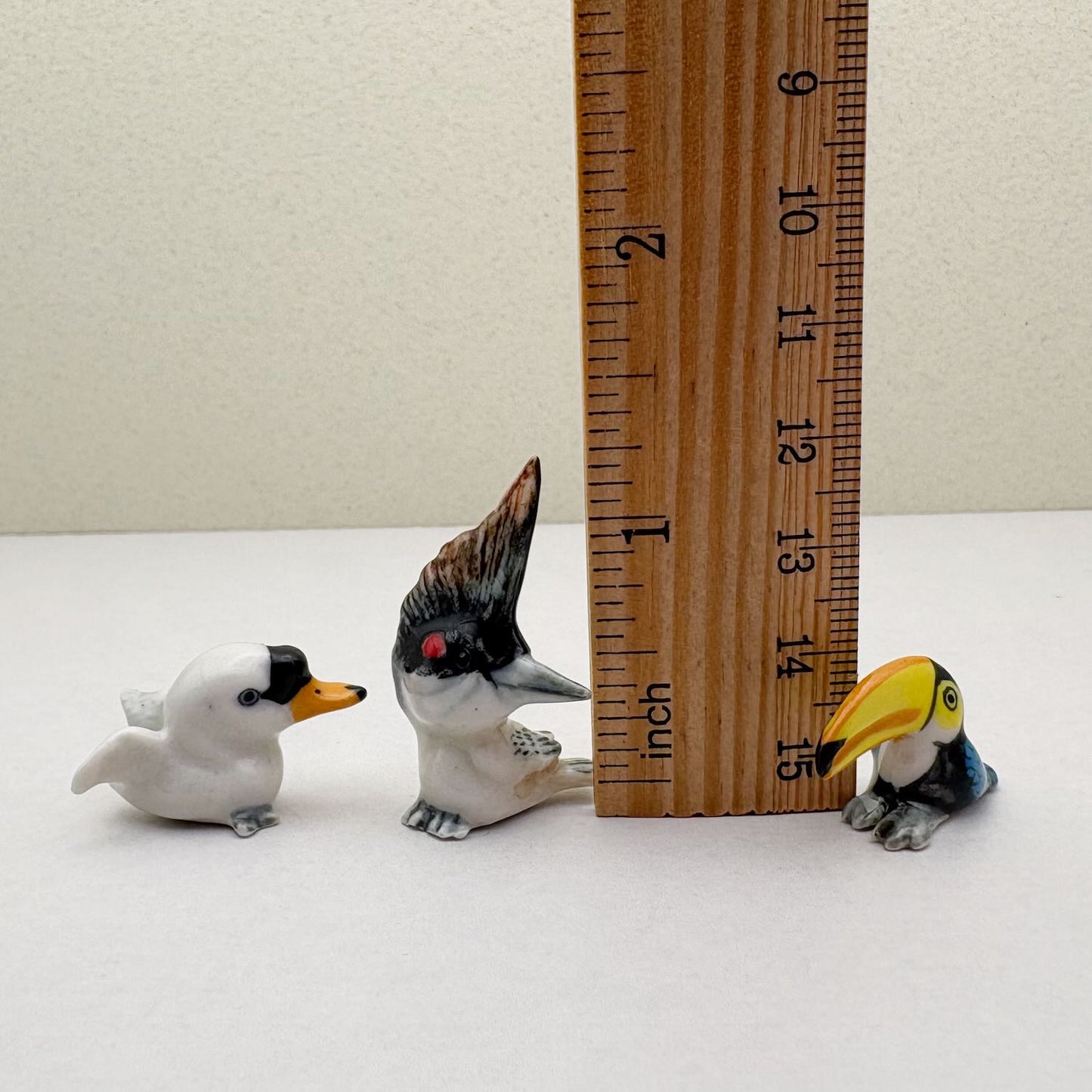 Tiny Miniature Birds & Ducks
