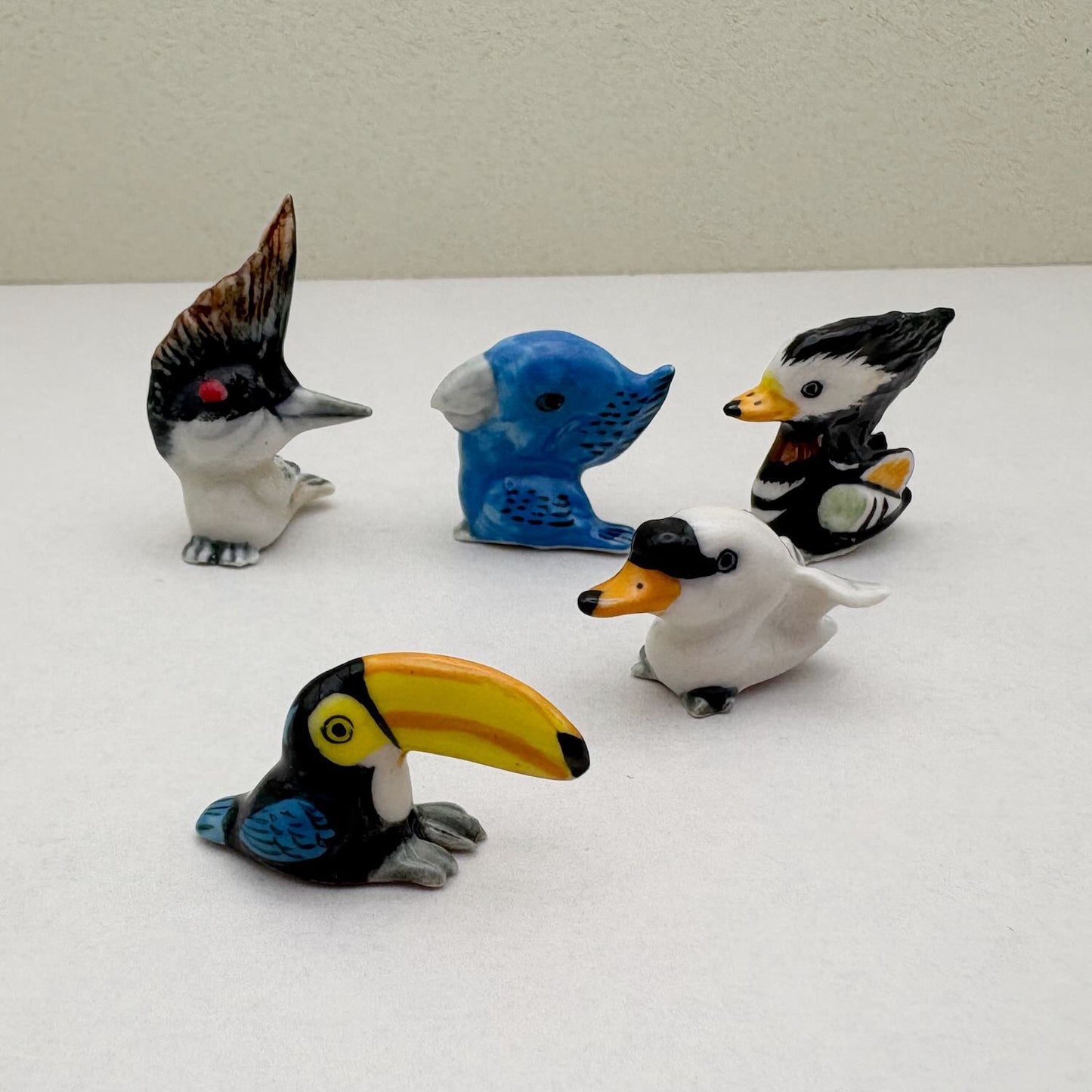 Tiny Miniature Birds & Ducks