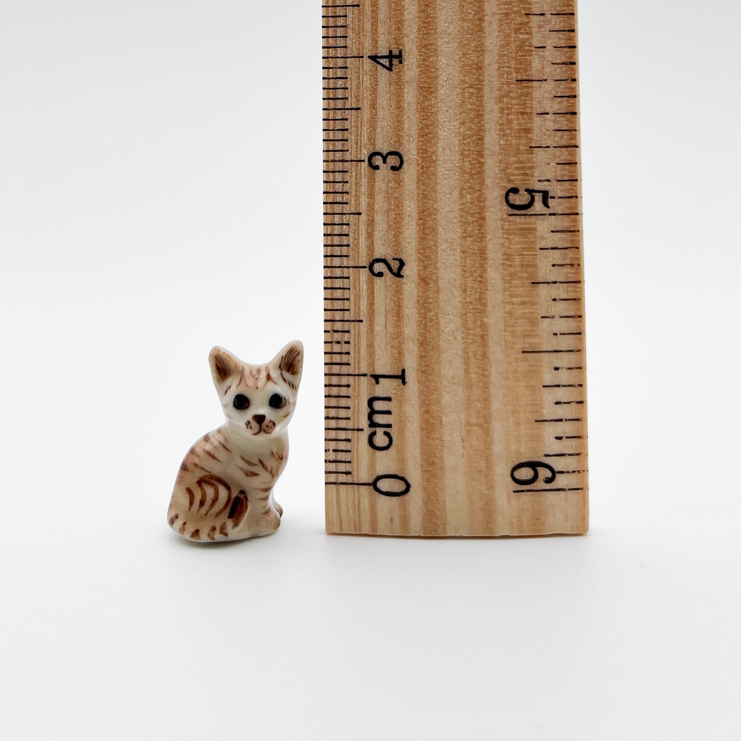 2 Tiny Kitten Figurines