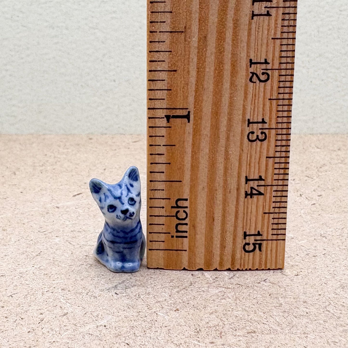 Blue Cat – Hand-Painted Duo