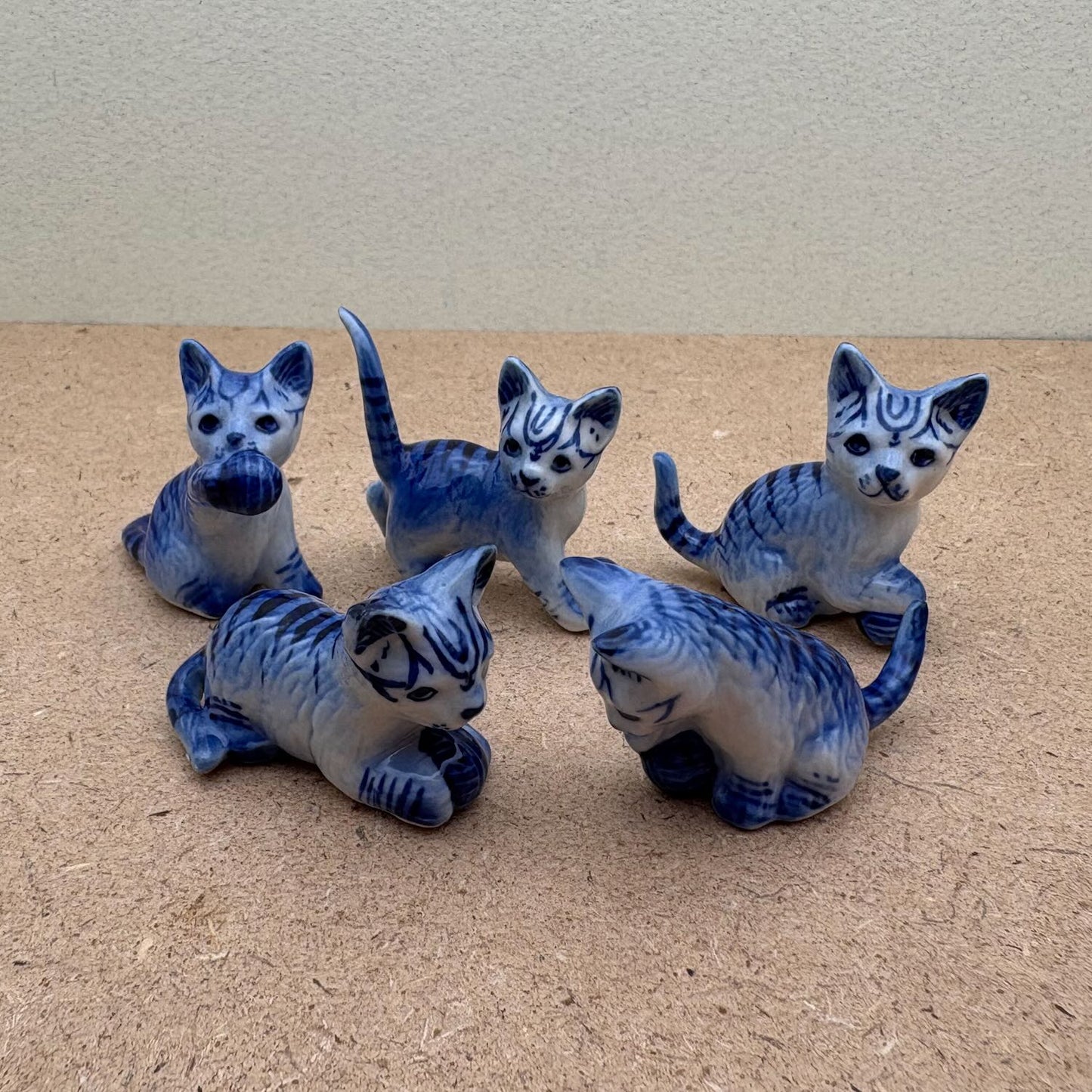 Blue Kitten – Set of 5
