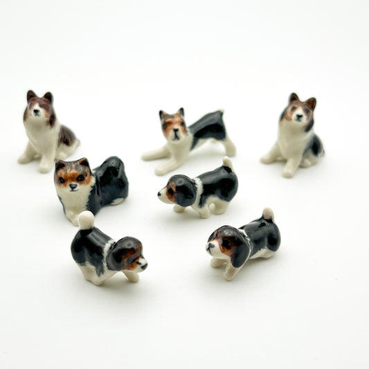 Tiny Puppies Figurines Set