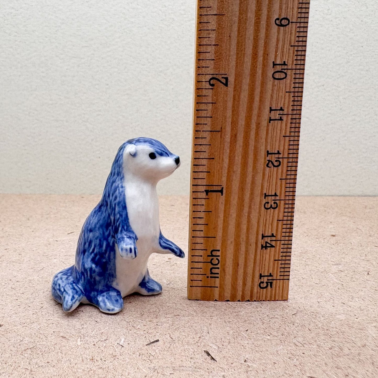 Blue & White Otters