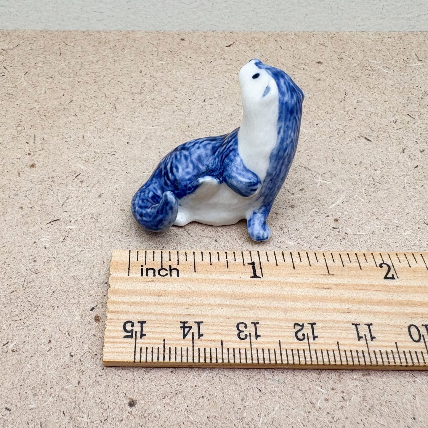Blue & White Otters