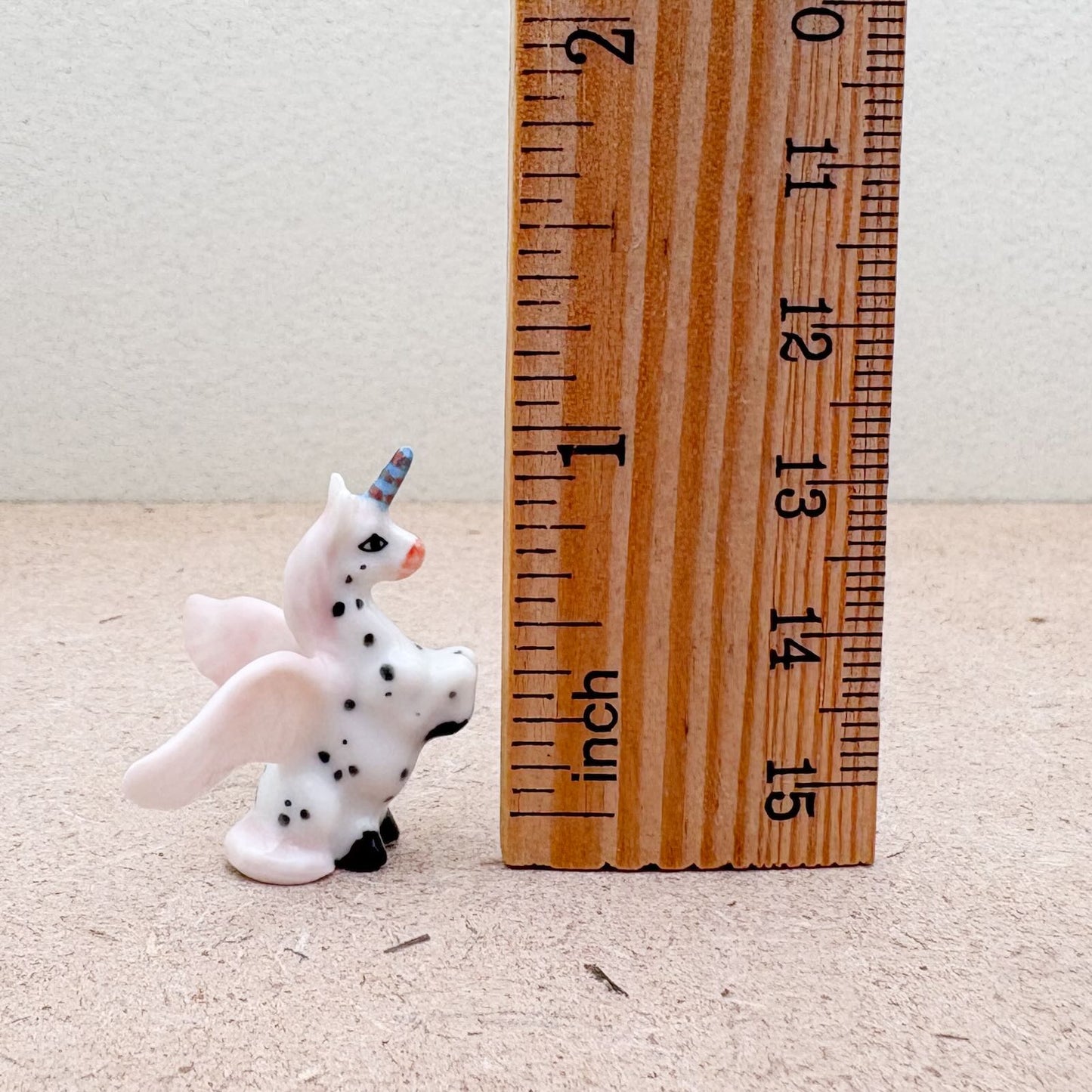 Mini Ceramic Pegasus Unicorn Duo