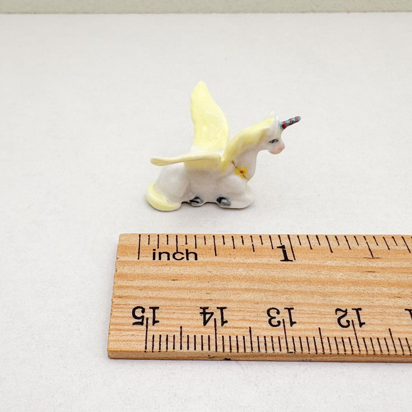Whimsical Winged Unicorn Mini Figurine Set