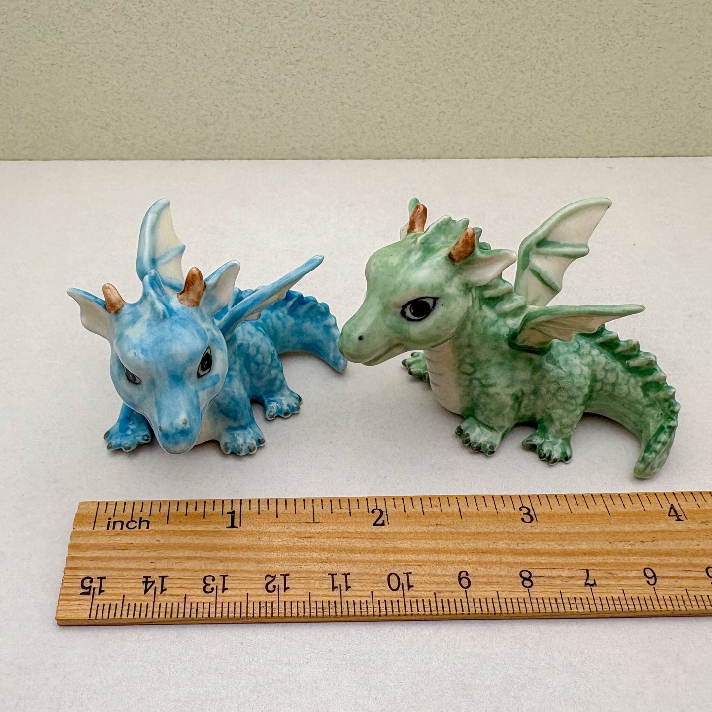 Dragons - Sapphire Scales, Mystic Jade, Celestial Azure