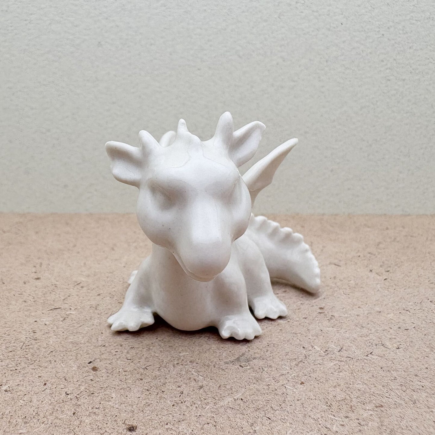 Whimsy White Baby Dragon