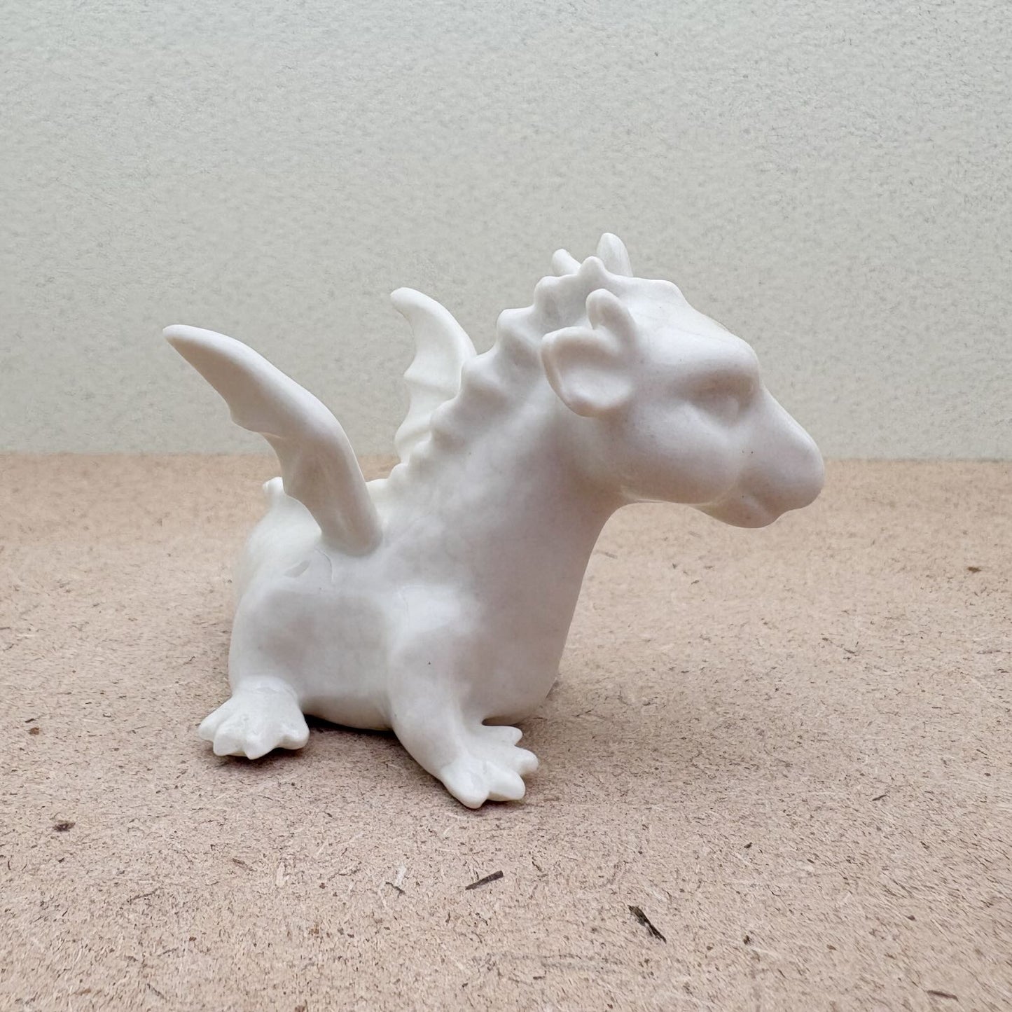 Whimsy White Baby Dragon