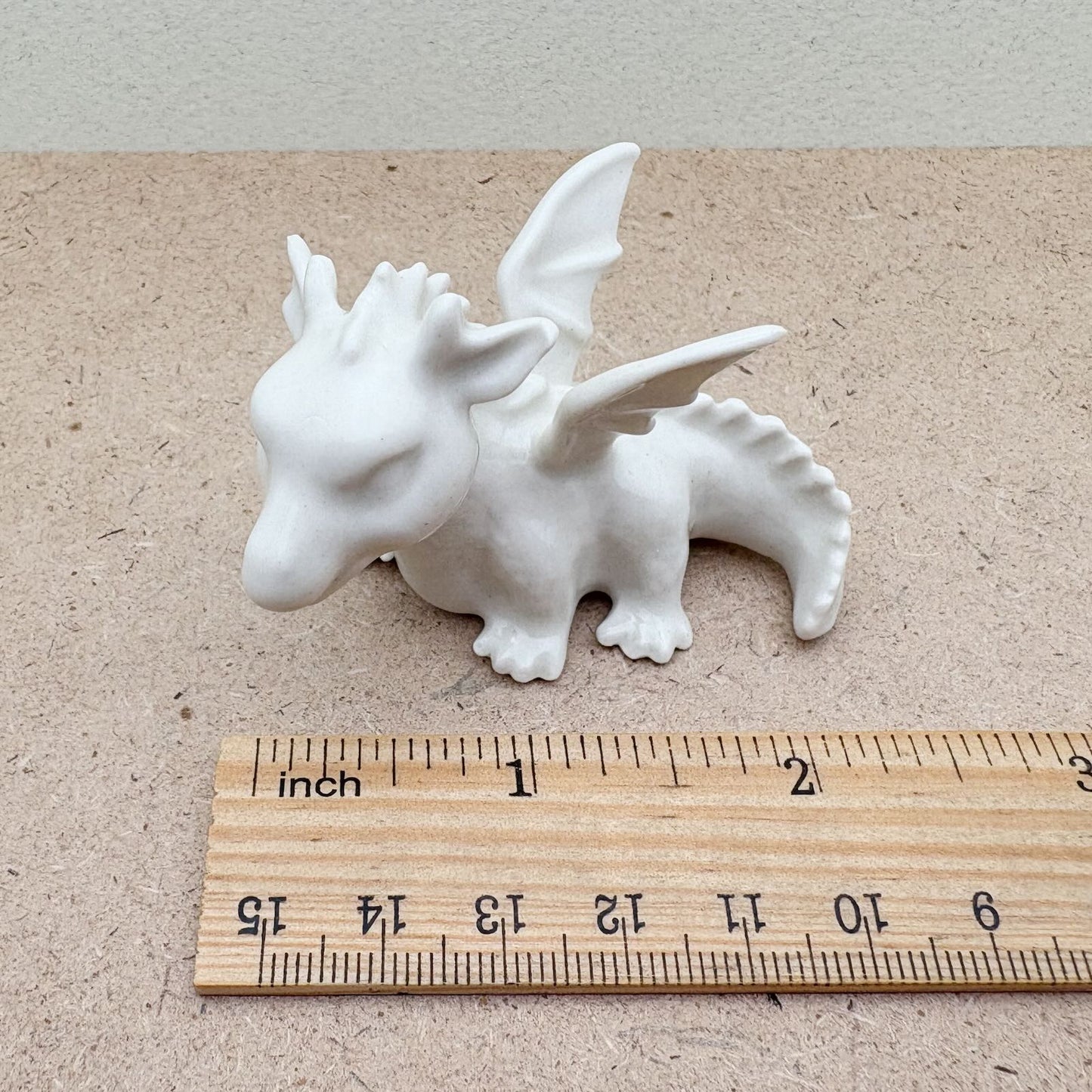 Whimsy White Baby Dragon