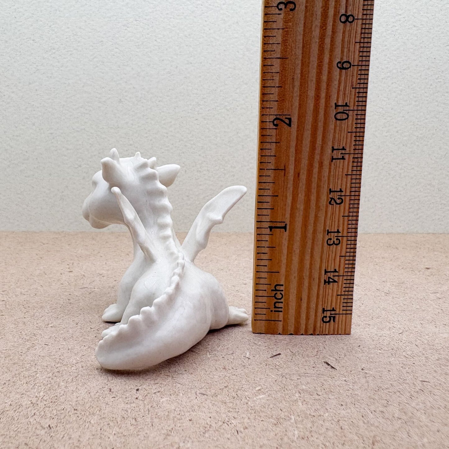 Whimsy White Baby Dragon