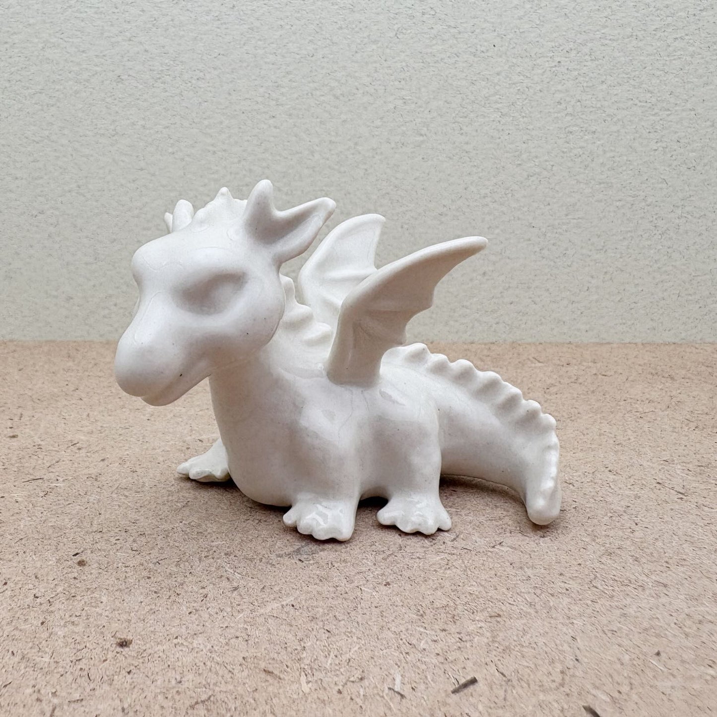Whimsy White Baby Dragon