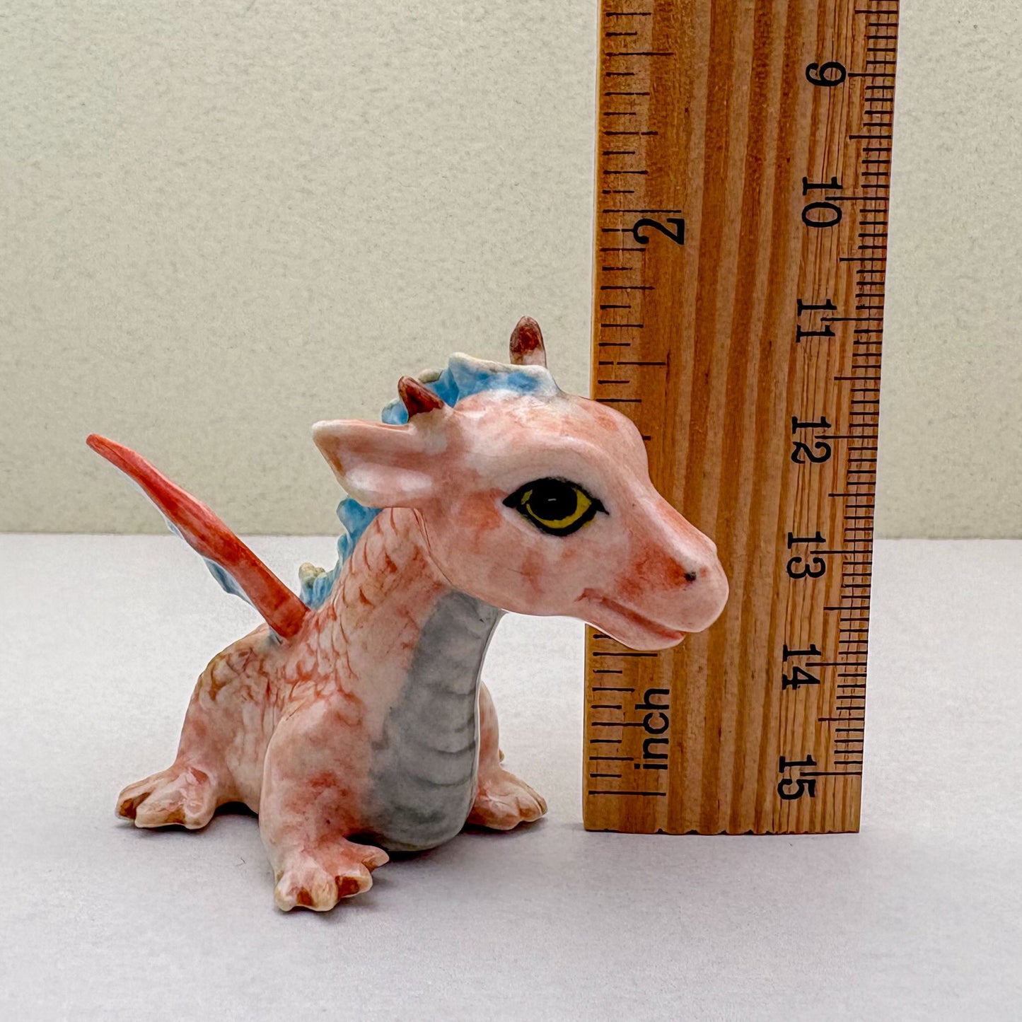 Little Dragon Ceramic Mythical Legendary Creature Figurine Statue