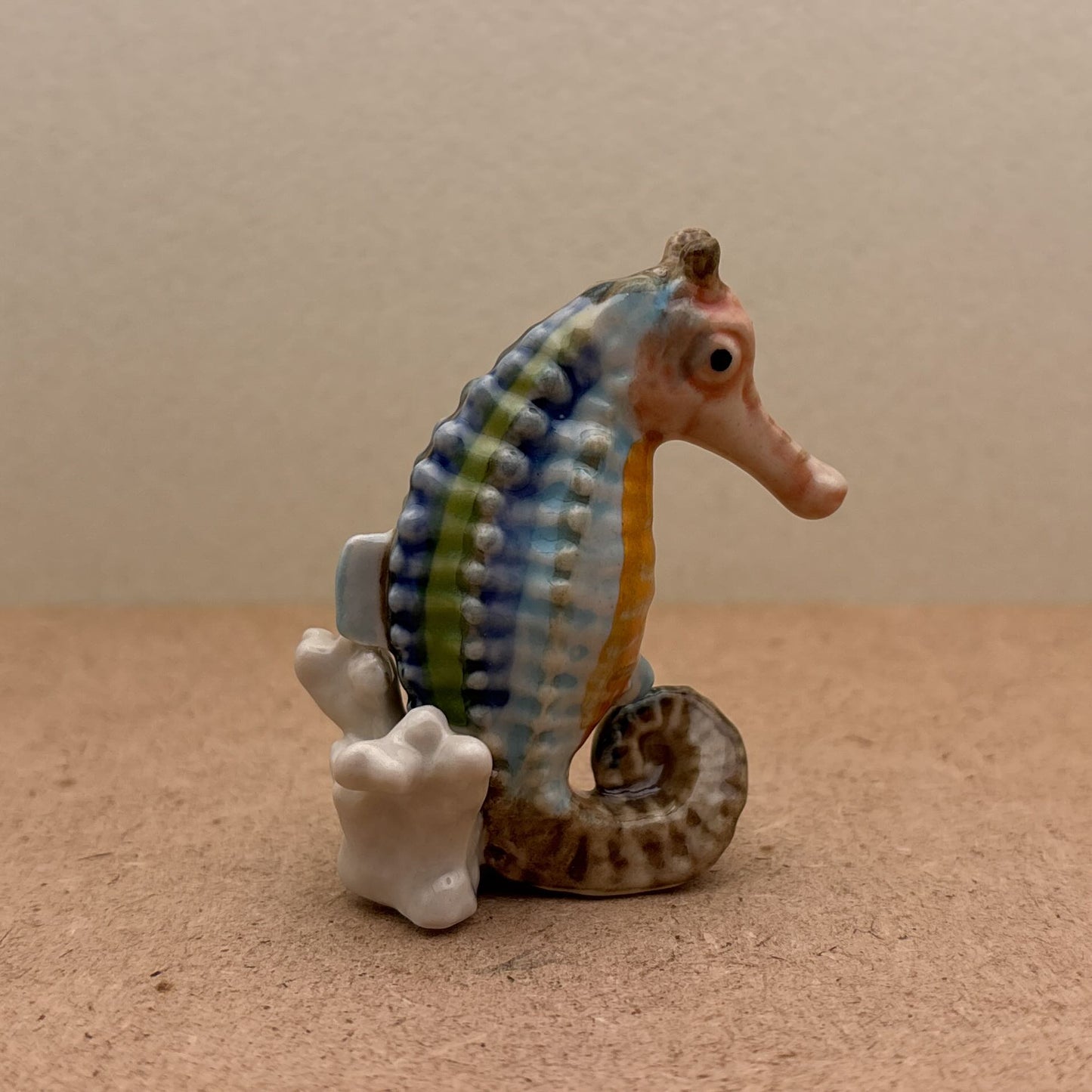 Seahorse Ceramic Figurine