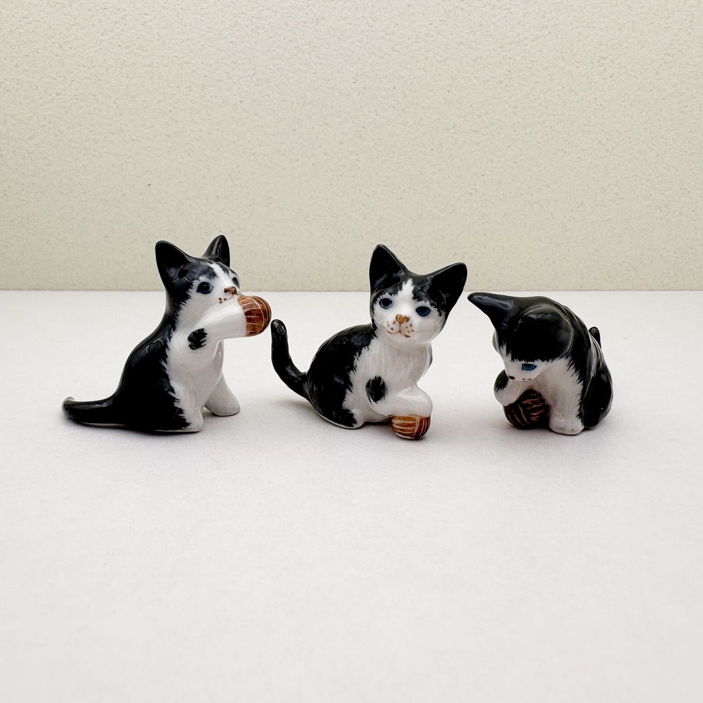 Playful Tuxedo Cat Set