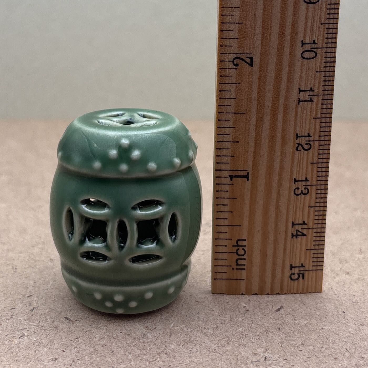 Chinese Miniature Garden Stools | 3.8 cm.Tall