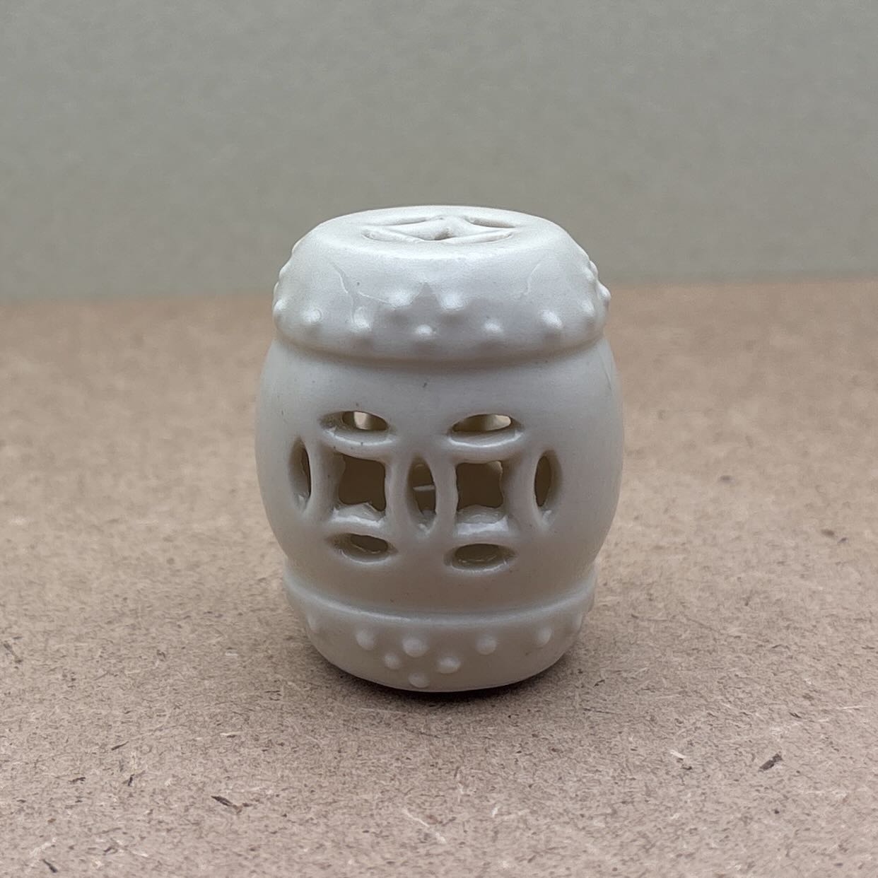 Chinese Miniature Garden Stools | 3.8 cm.Tall
