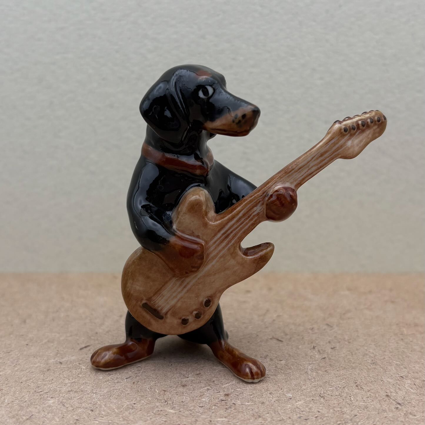 Black Dachshund Musicians