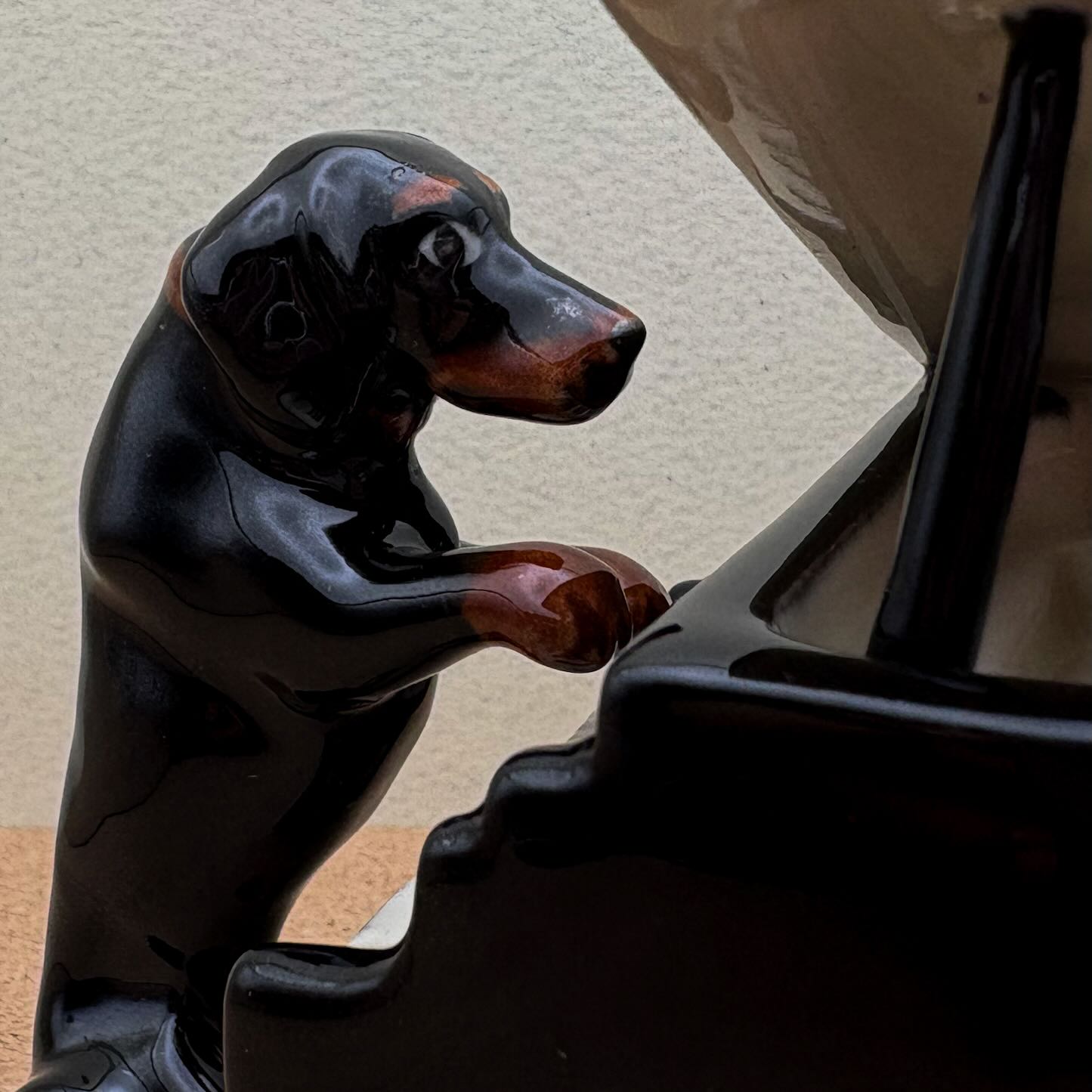 Black Dachshund Musicians