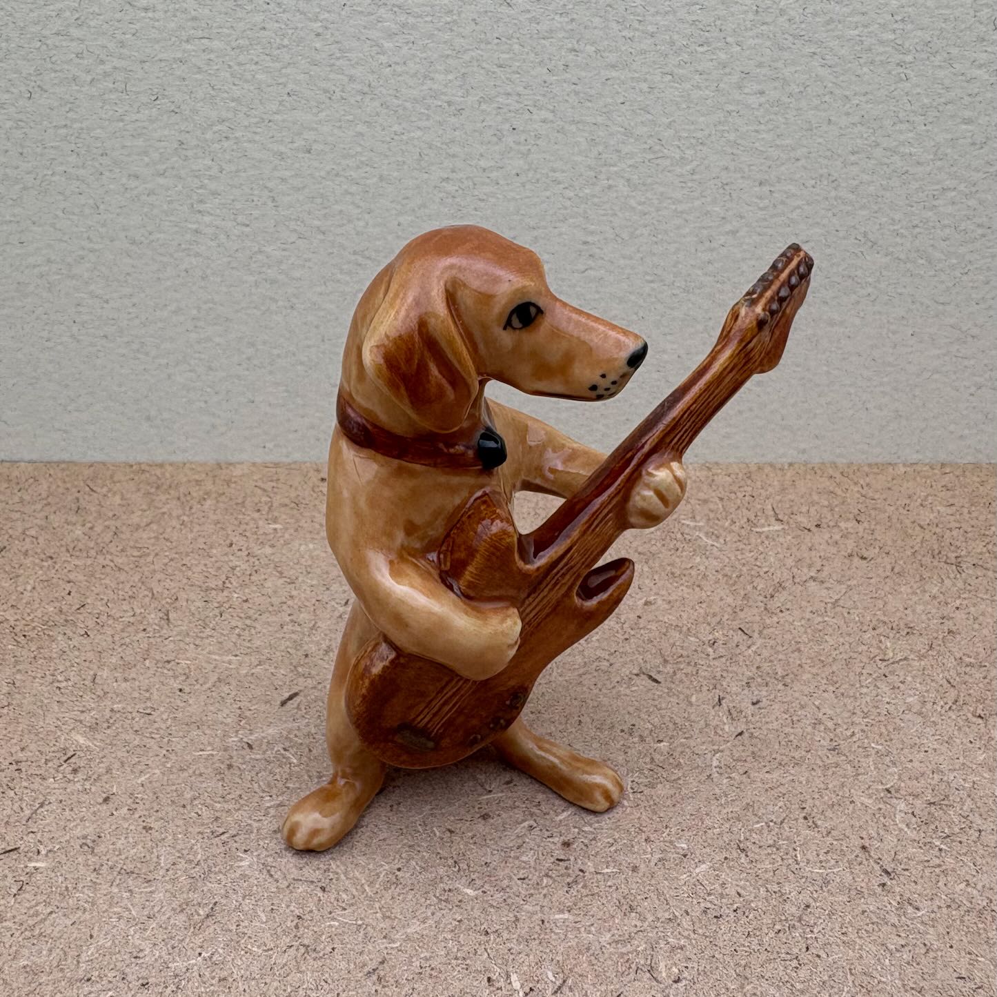 Brown Dachshund Musicians