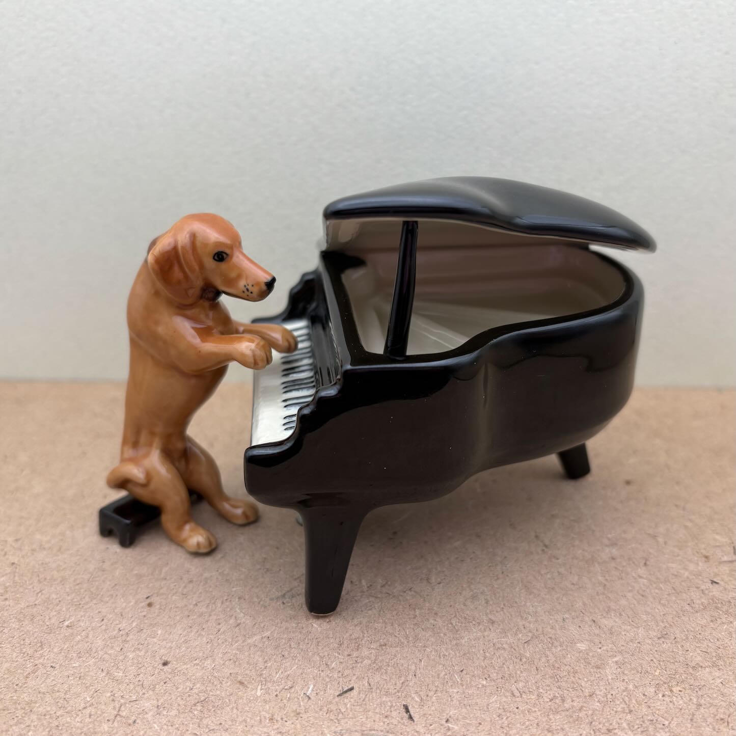 Brown Dachshund Musicians