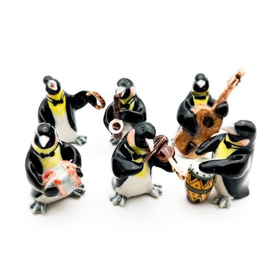 Penguin Musician Band