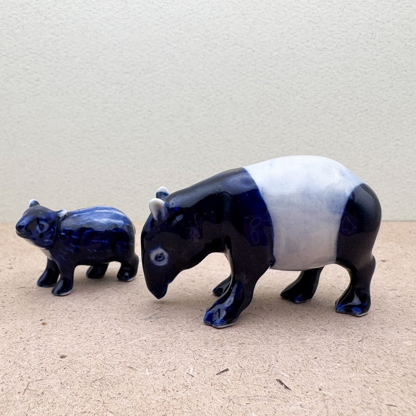 Mother & Baby Tapir Set