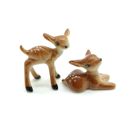 2 Tiny Bambi Deers