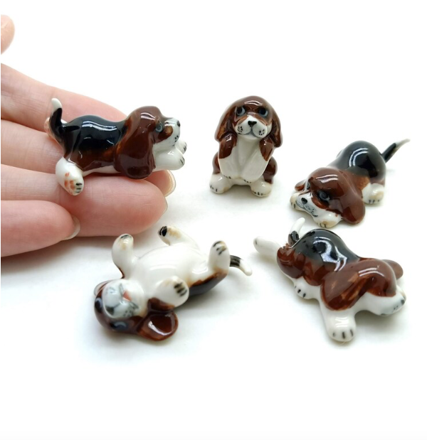 Set of 5 Beagle Puppies