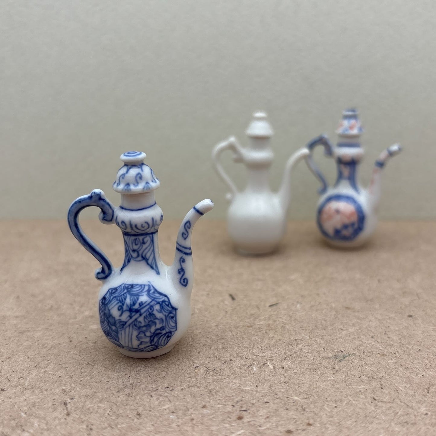 Charming Mini Teapot Trio