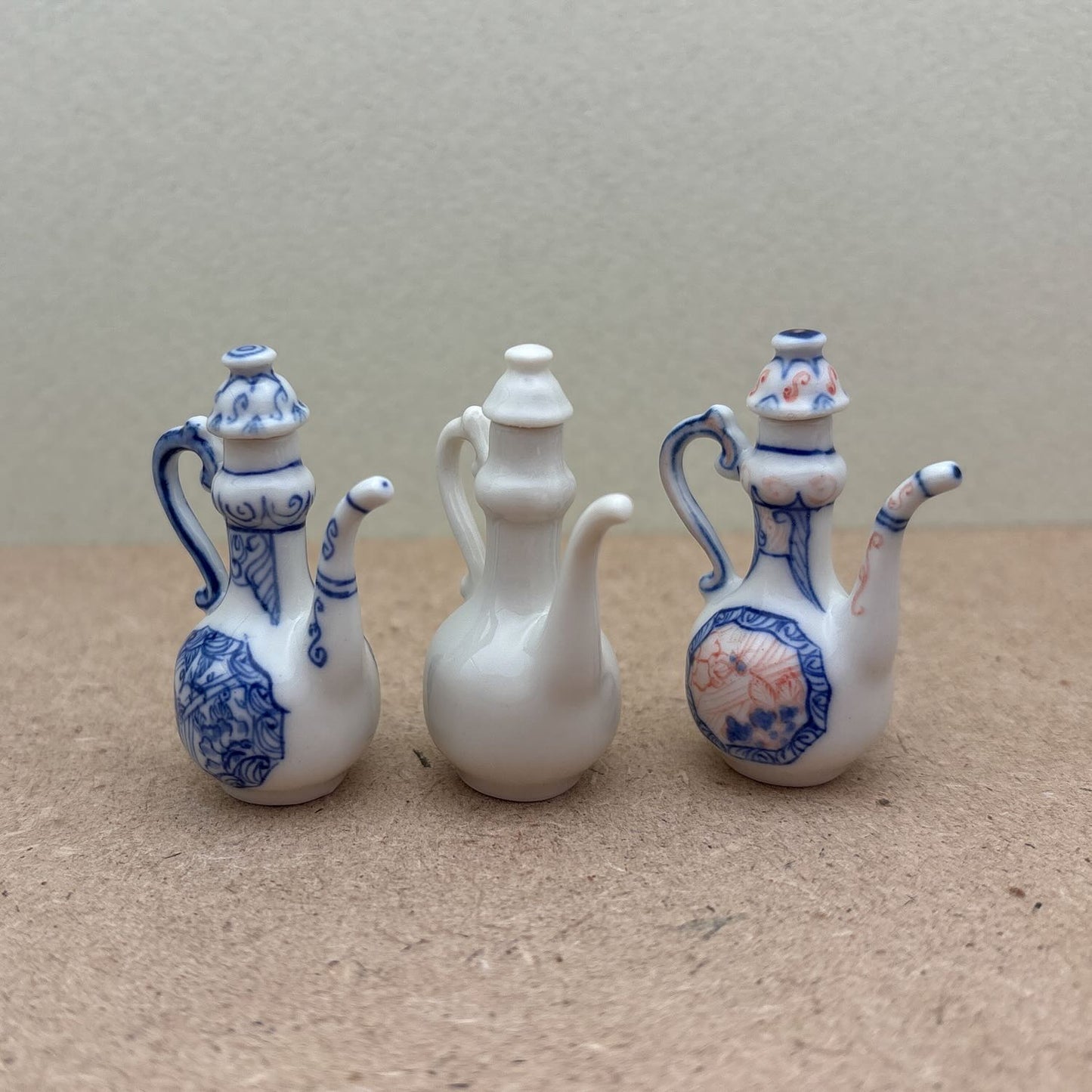 Charming Mini Teapot Trio