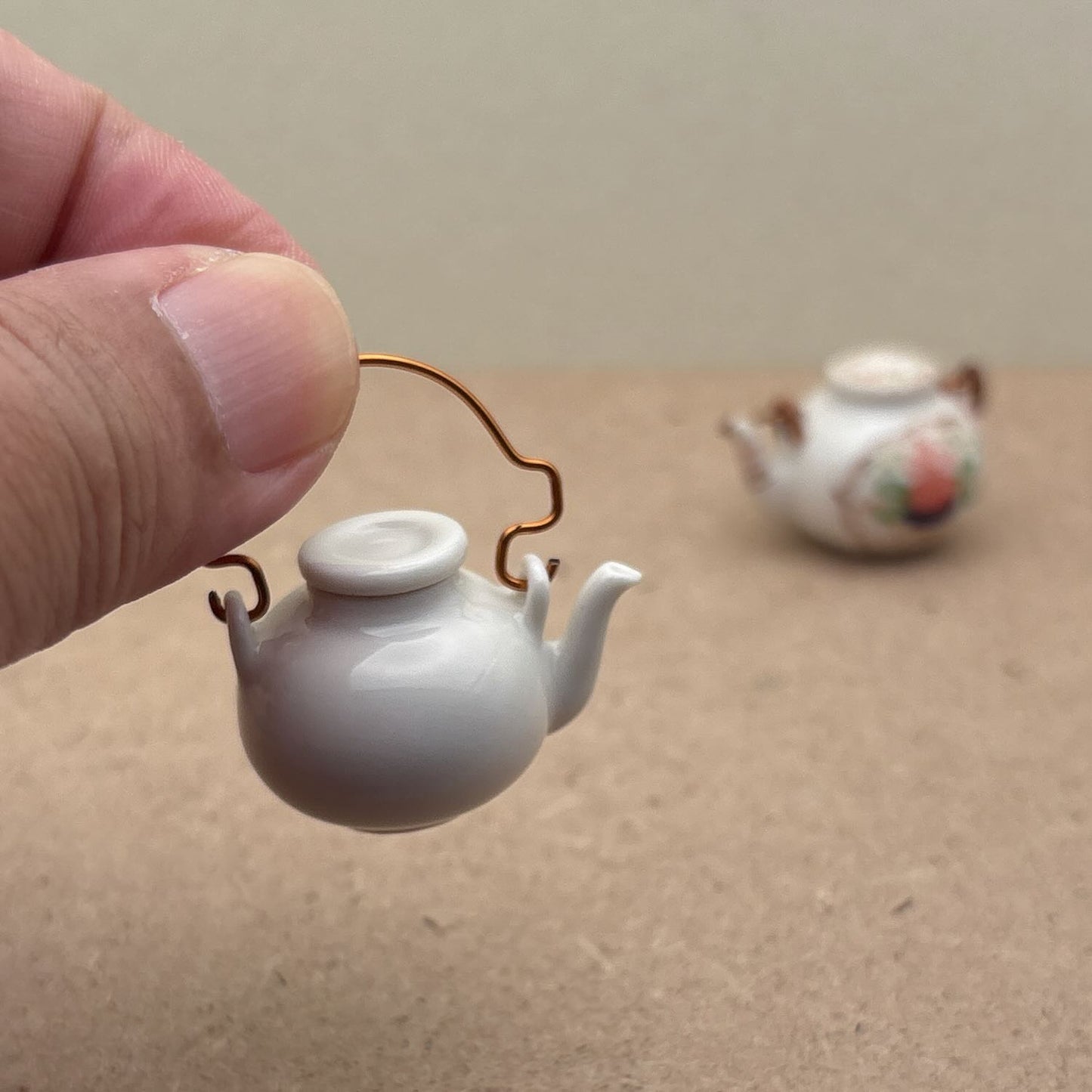 Miniature Ceramic Teapot