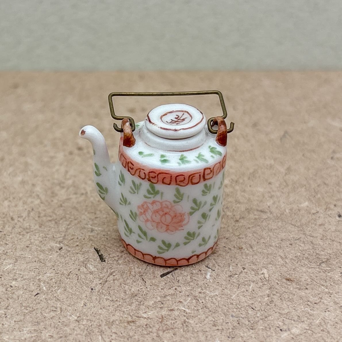 Mini Ceramic Teapot Figurines