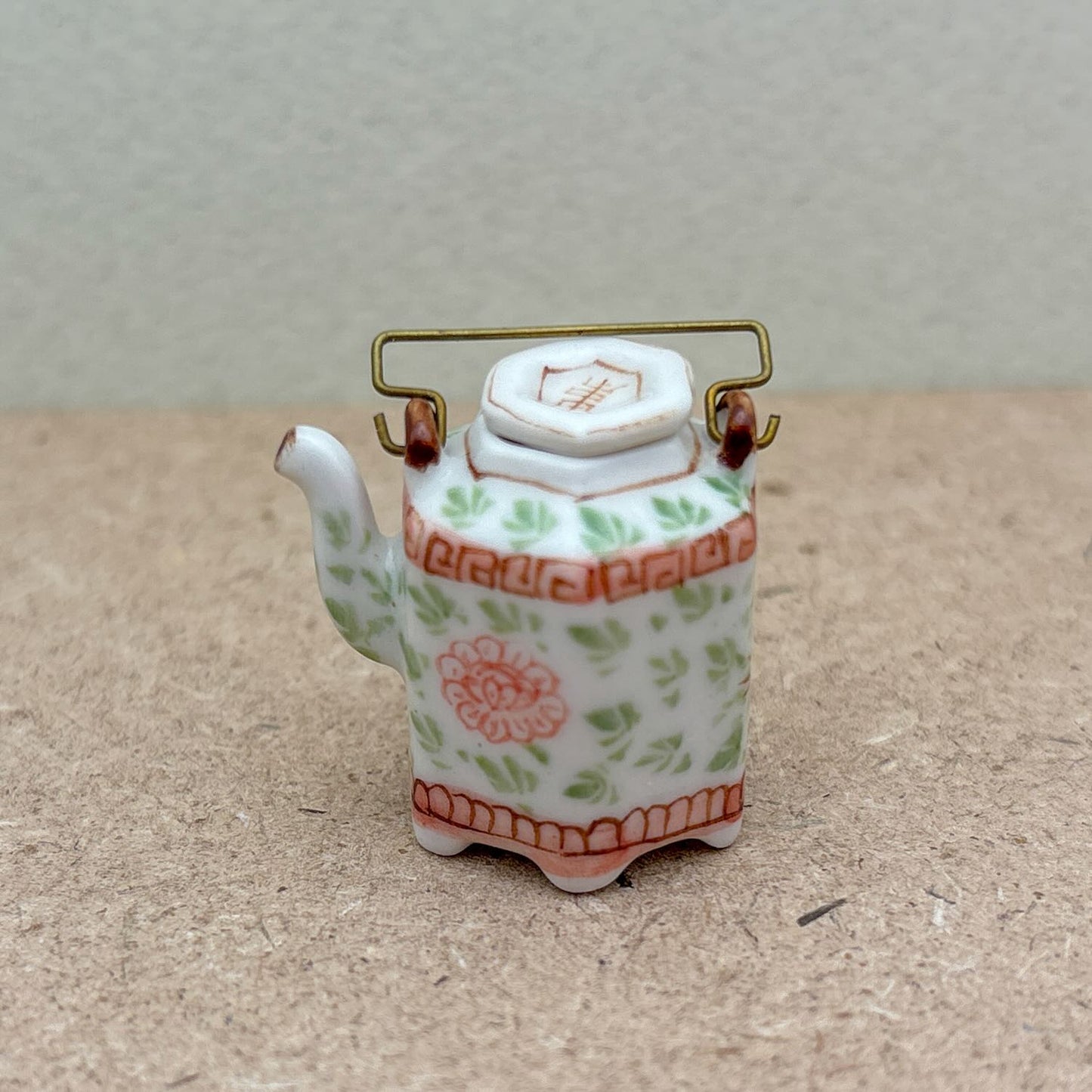 Mini Ceramic Teapot Figurines