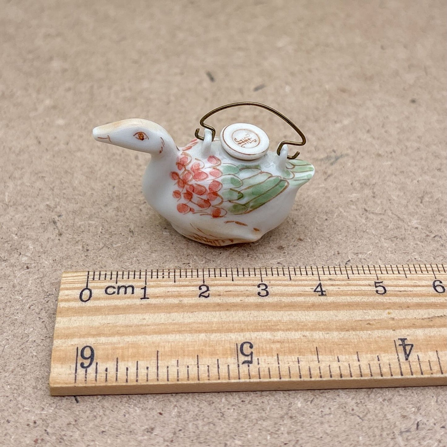 Mini Ceramic Teapot Figurines