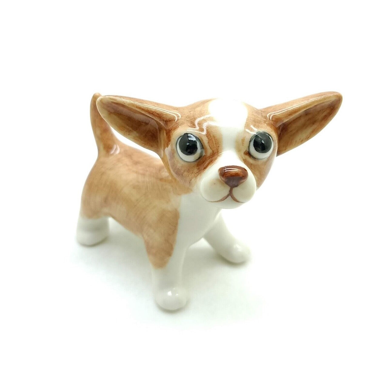 Chihuahua Dog Ceramic Figurine