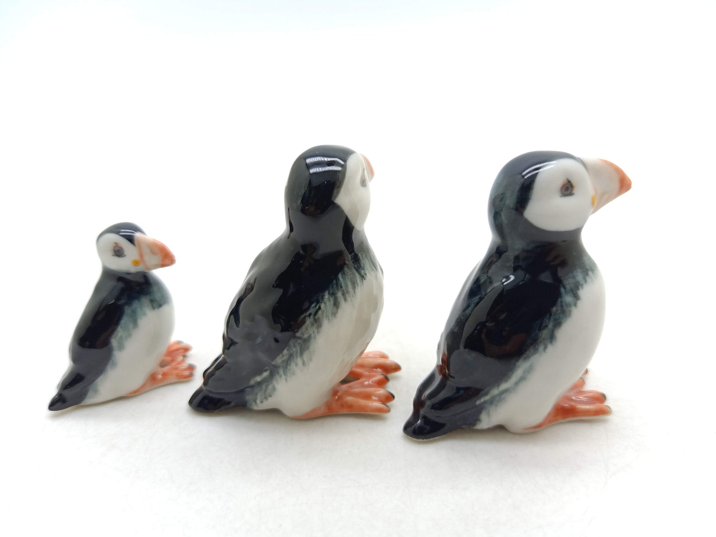 Set of 3 Puffins