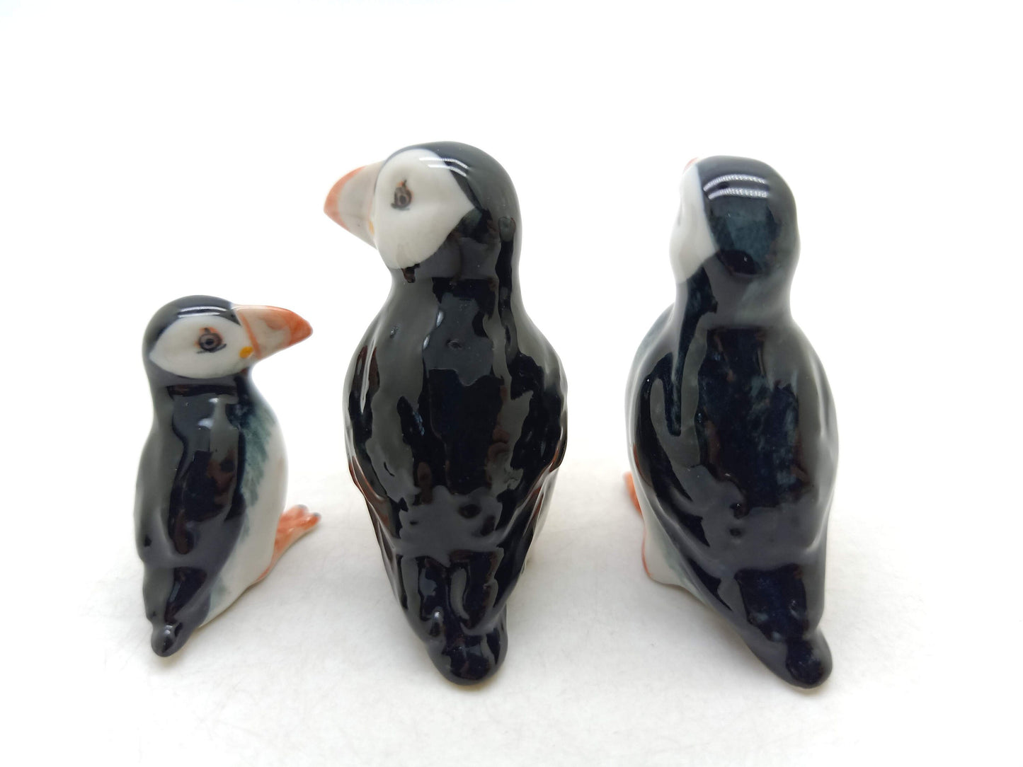 Set of 3 Puffins