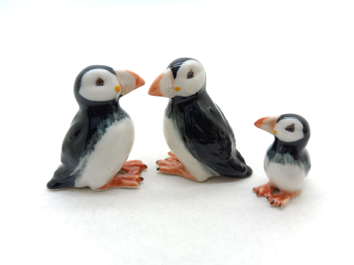Set of 3 Puffins