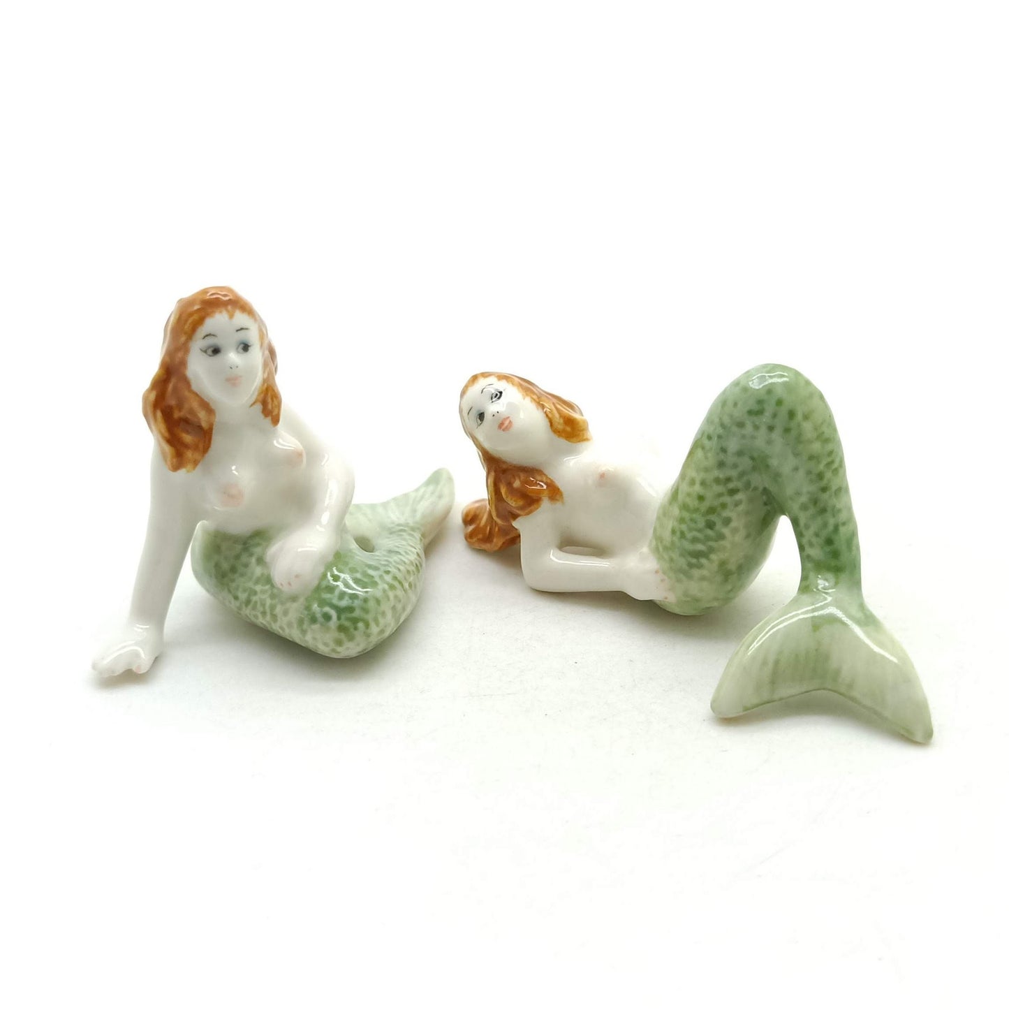 2 Mermaid Figurines
